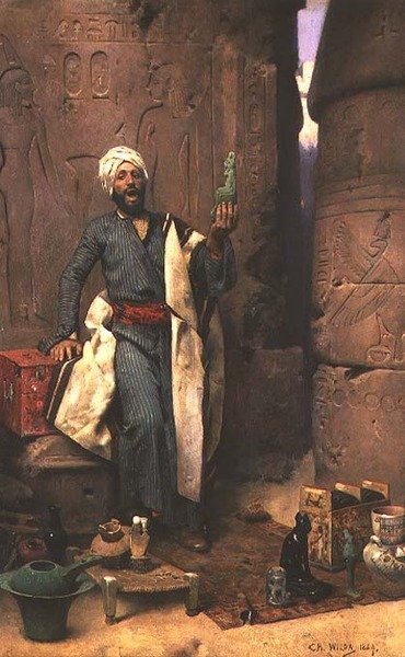 بائع التحف بواسطة تشارلز وايلدا