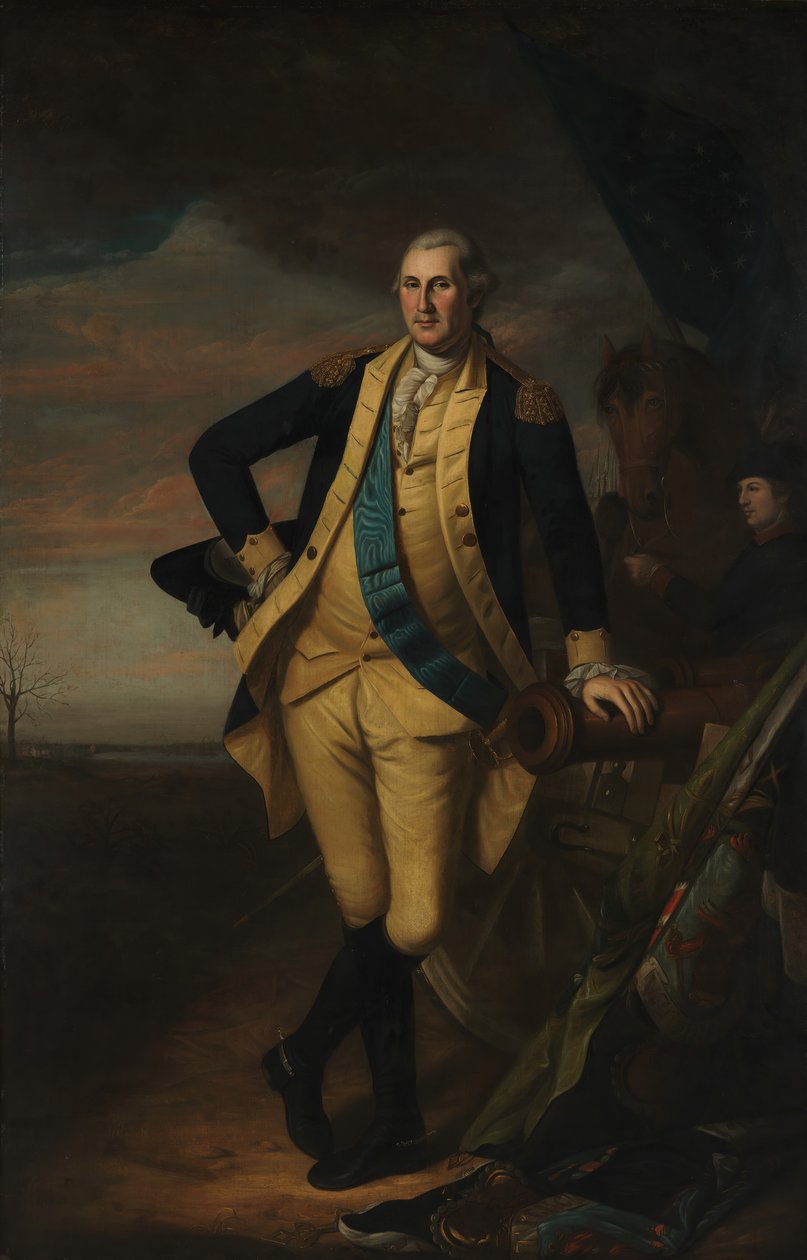 جورج واشنطن ، كاليفورنيا. 1779-81. بواسطة تشارلز ويلسون بيل