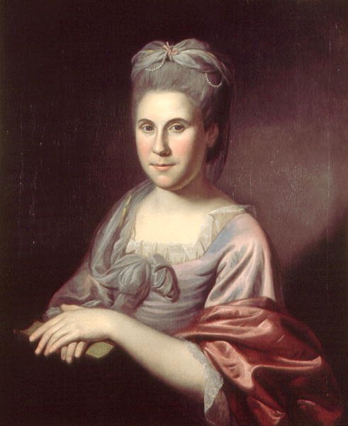 السيدة آن بوردن هوبكنسون (1746-1827) 1775 أو 1778 بواسطة تشارلز ويلسون بيل