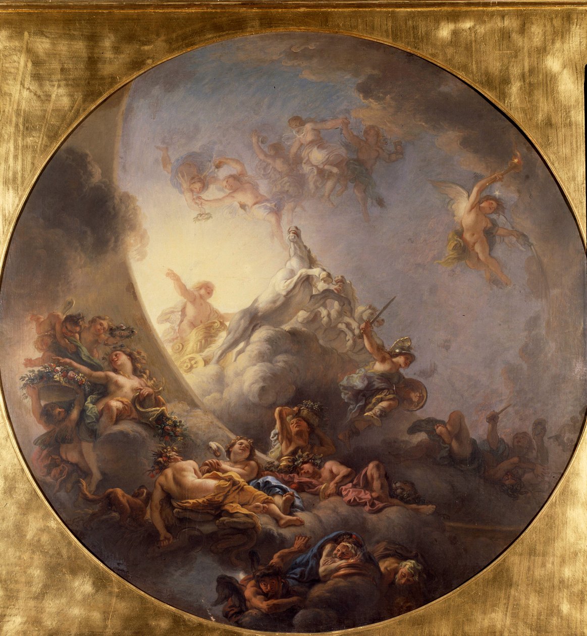 شروق الشمس. لوحة تشارلز دي لافوس (1636-1716) بواسطة شارل دي لافوس
