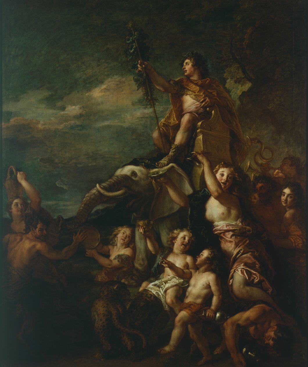 Triumph of Bacchus, by Charles de la Fosse (1636-1716) بواسطة شارل دي لافوس