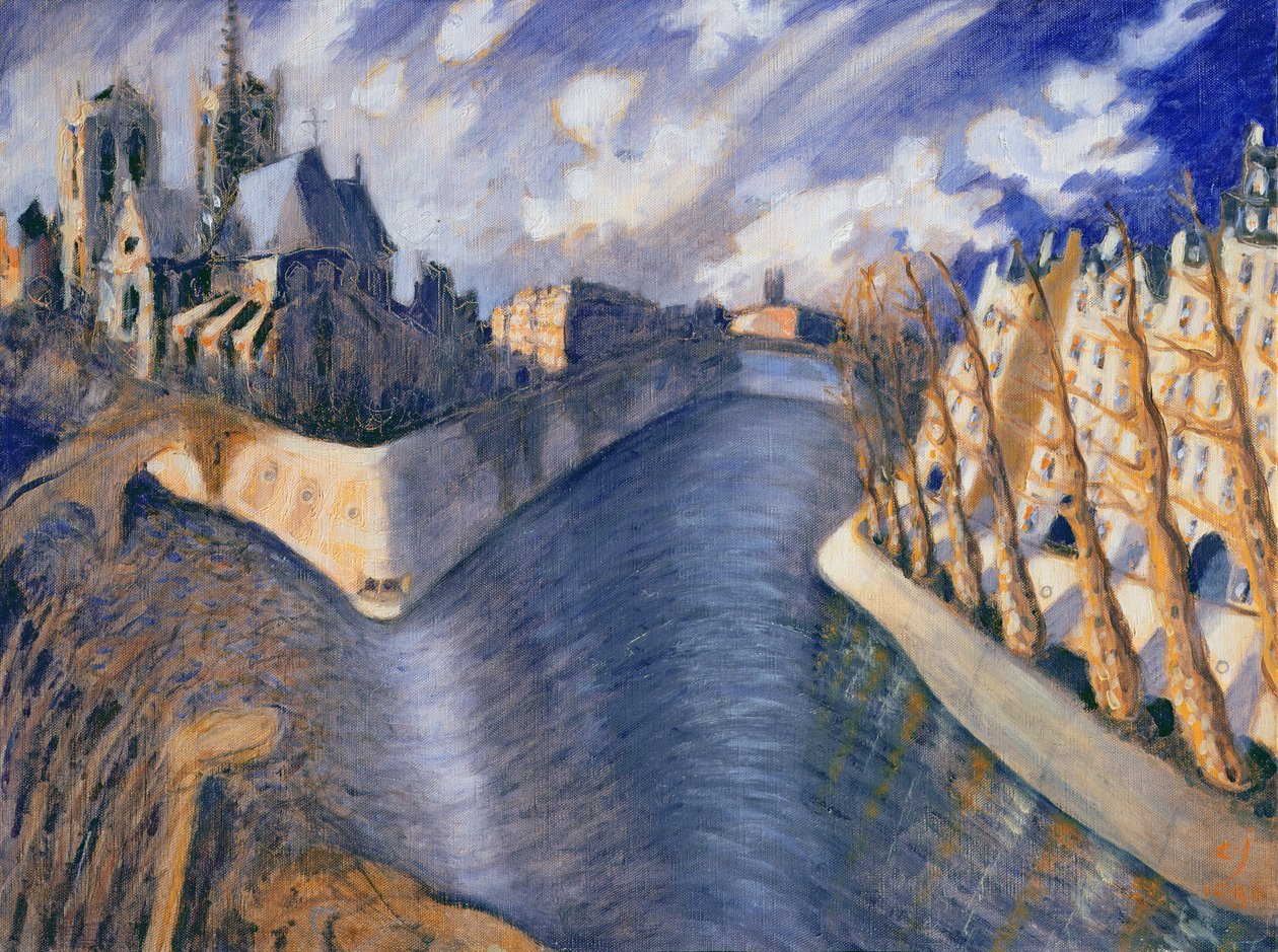 كاتدرائية نوتردام ، باريس ، 1986 بواسطة انتخابات شارلوت جونسون