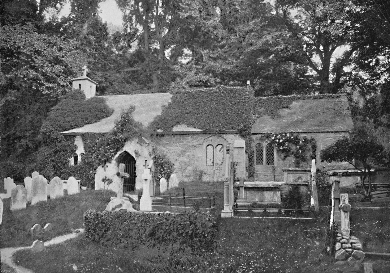 بونشيرتش ، جزيرة وايت ، c1896. بواسطة تشيستر فوغان
