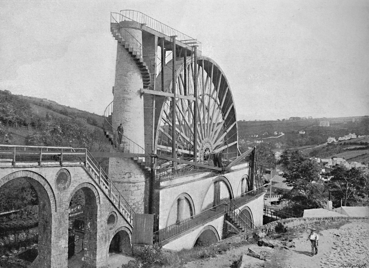 عجلة لاكسي ، جزيرة مان ، c1896 بواسطة تشيستر فوغان