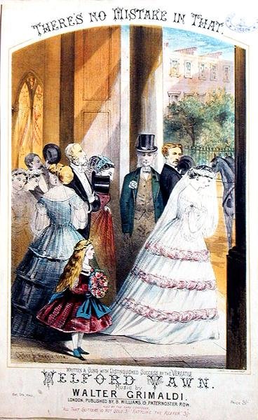 ليس هناك خطأ في ذلك ، غلاف موسيقي ، حوالي 1860 (ليثو) بواسطة تشايلدز وهاريس