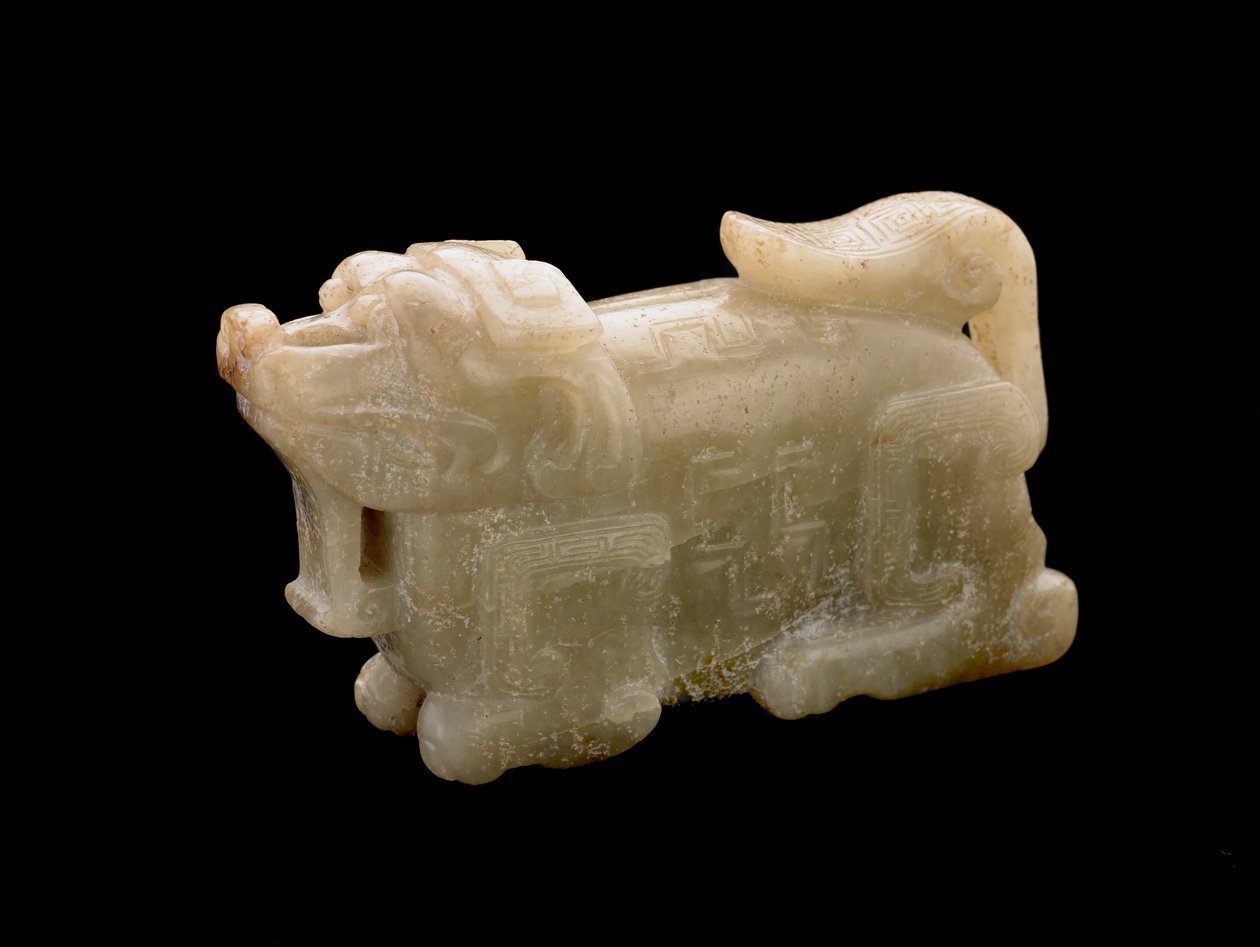 مستلق الحيوان ، 1700-1800 بواسطة المدرسة الصينية