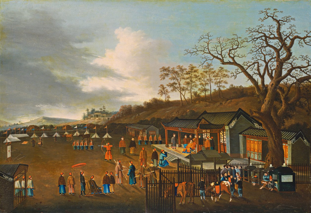 مسابقة الرماية بواسطة المدرسة الصينية