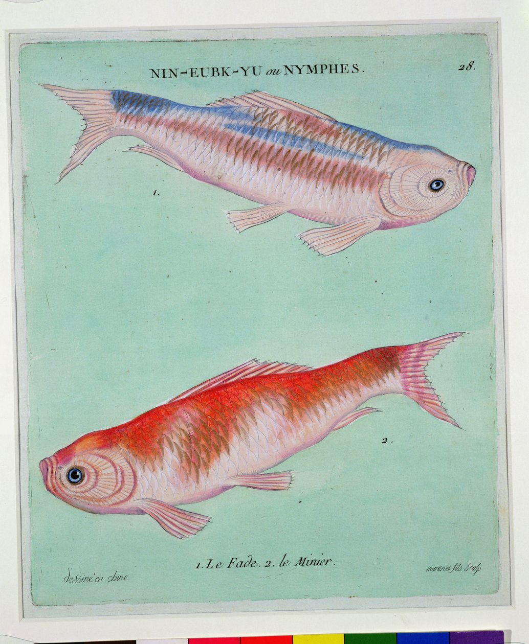 Le Fade ، Le Minier ، محفور من قبل فرانسوا نيكولاس مارتينيت (1731-ص 1796) (طباعة) بواسطة المدرسة الصينية