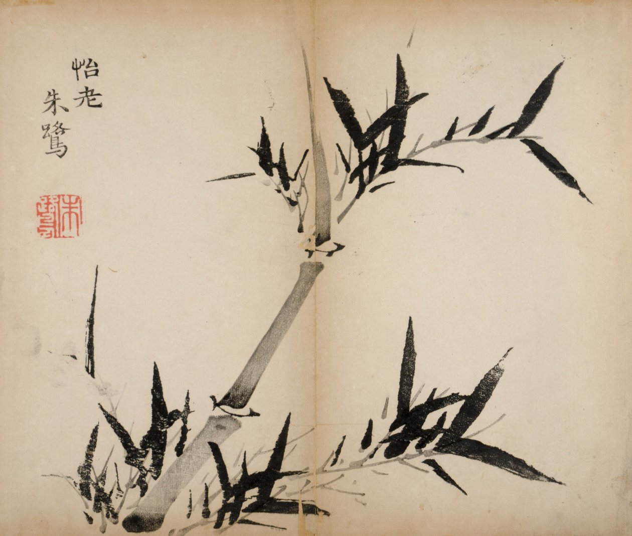 مطبوعات استوديو Ten Bamboo ، 1643 (لوح خشبي) بواسطة المدرسة الصينية
