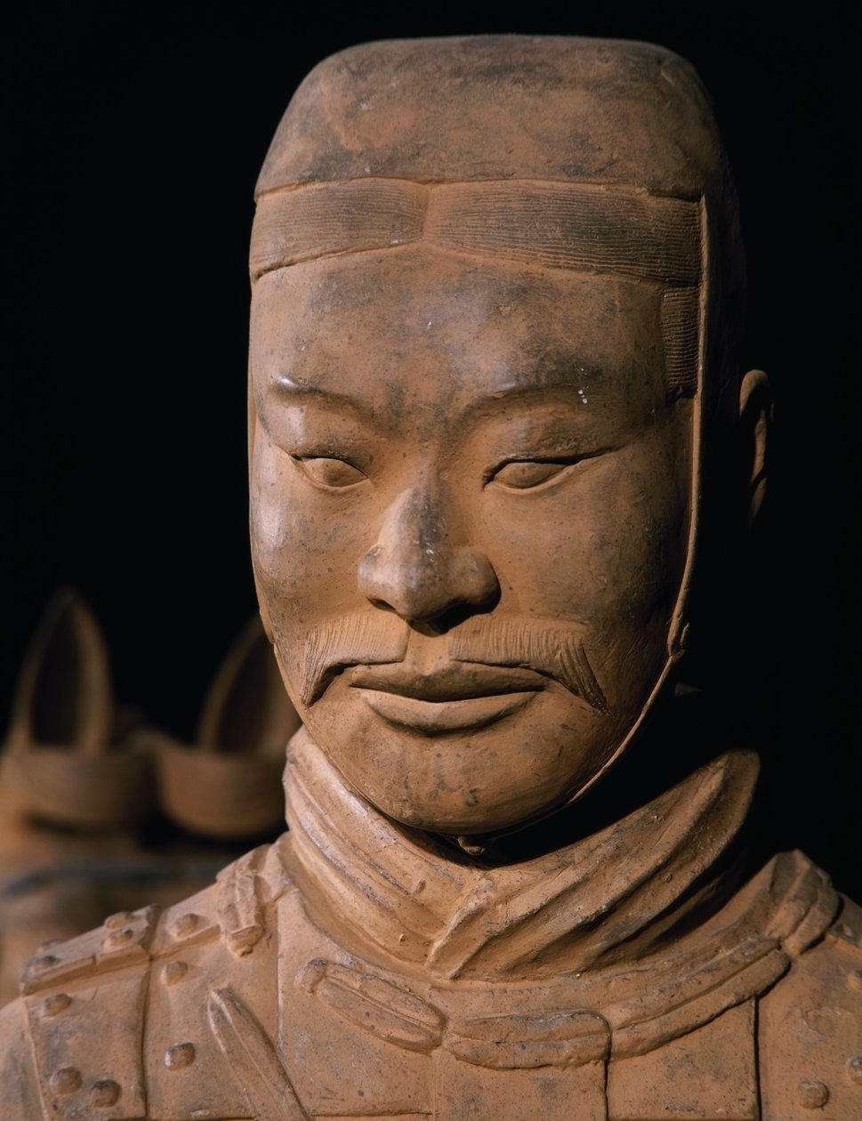 Terracotta Army warrior, Mausoleum of Emperor Qin Shi Huang, 3rd century BC (photo) بواسطة المدرسة الصينية