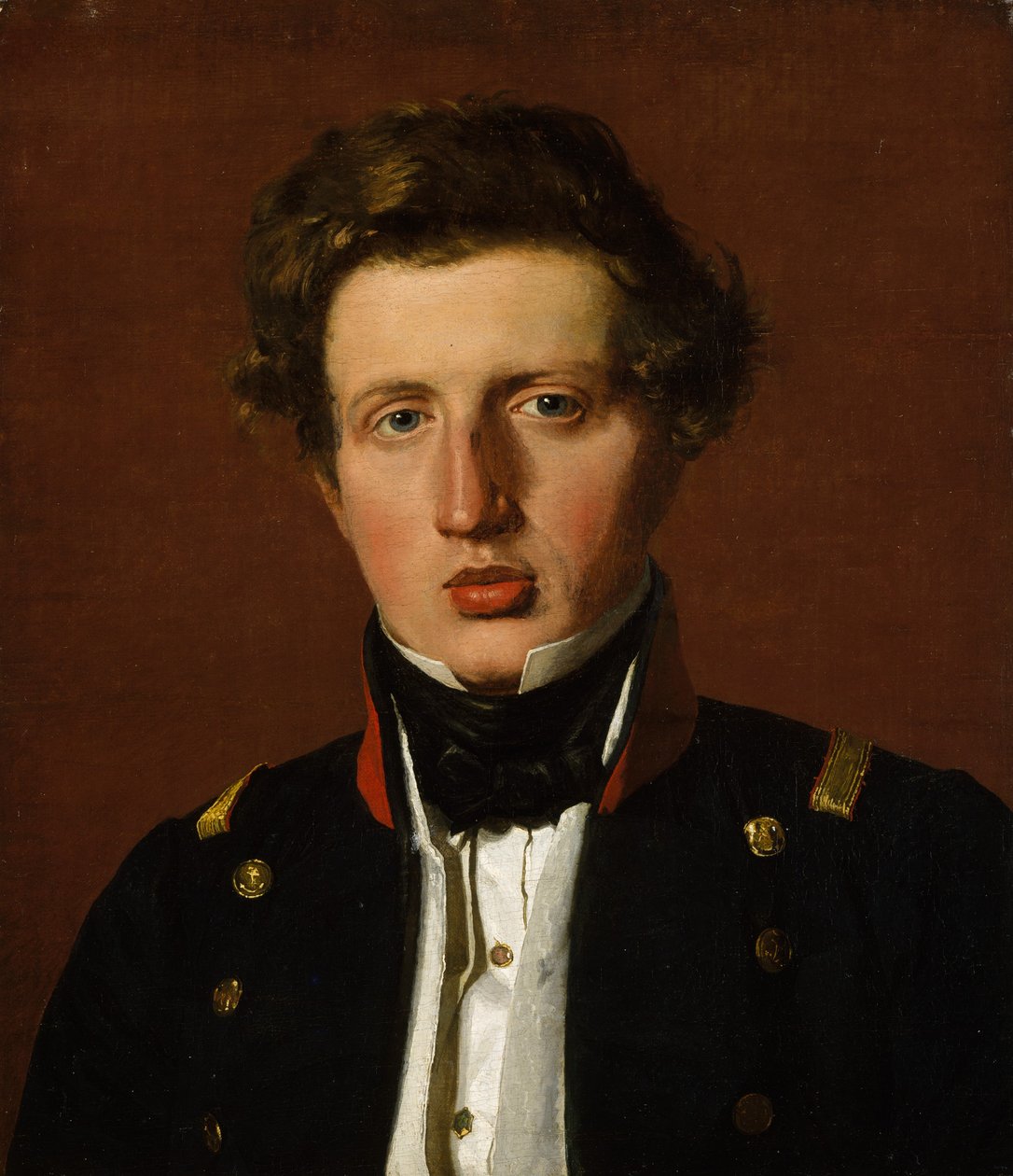 Valdemar Hjartvar Købke 1813-1893 ، شقيق الفنان ، كاليفورنيا. 1838. بواسطة كريستين كوبكي