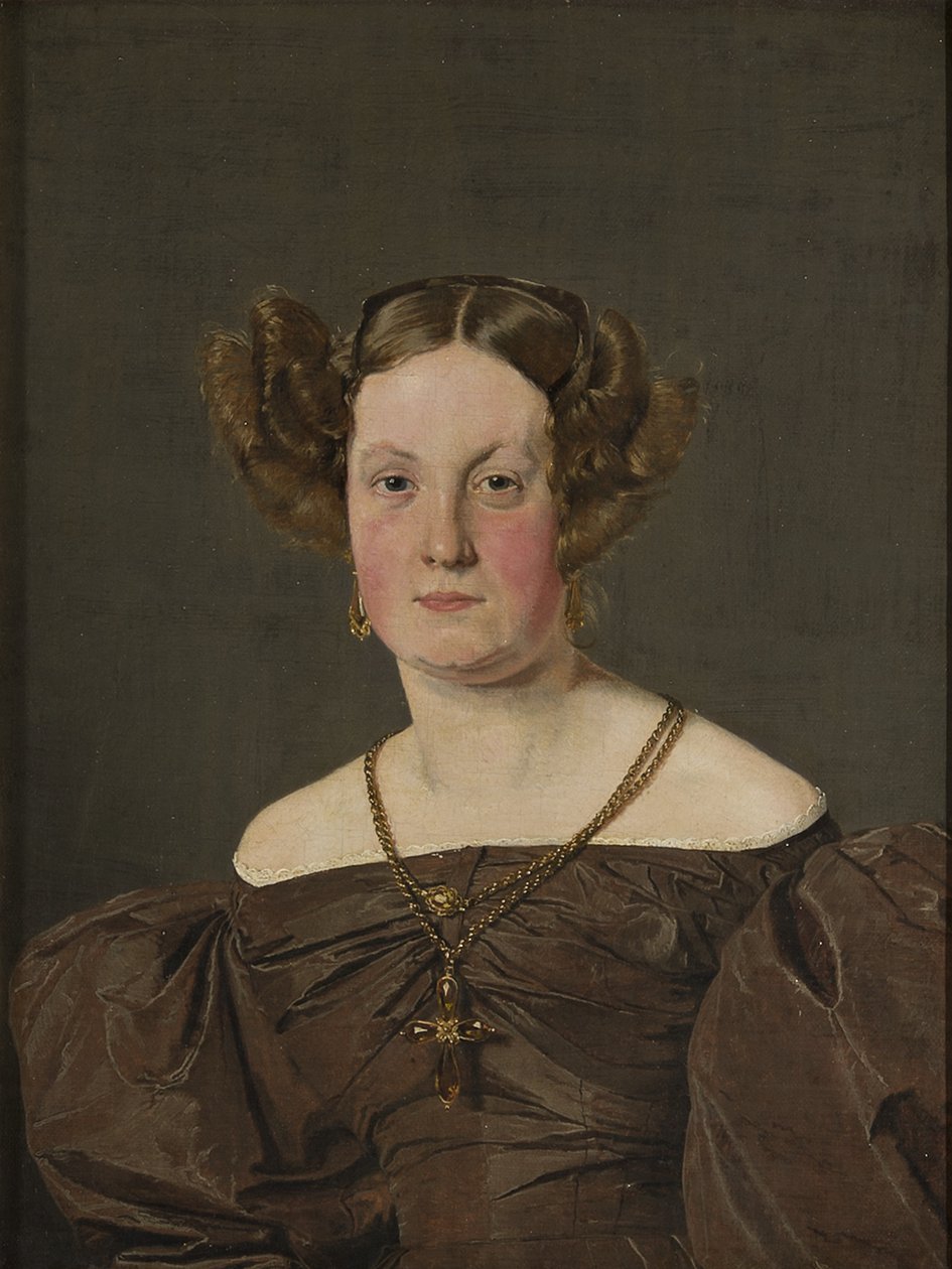 السيدة Th Petersen ، ني Roepstorff ، 1833 بواسطة كريستين شيلروب كوبكه