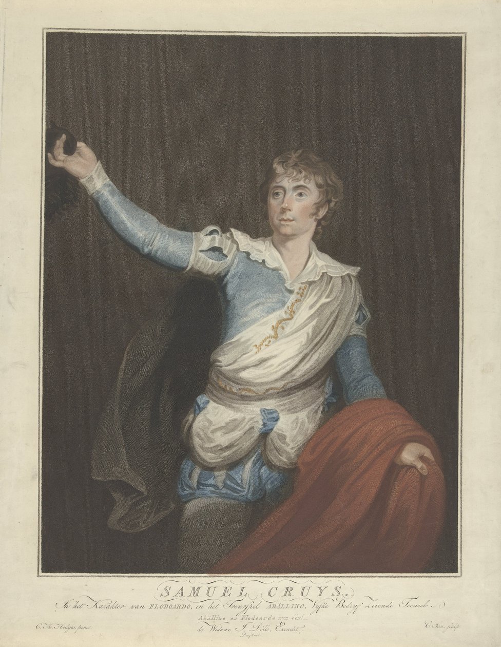 Portret van Samuel Cruys بواسطة كريستيان جوزي