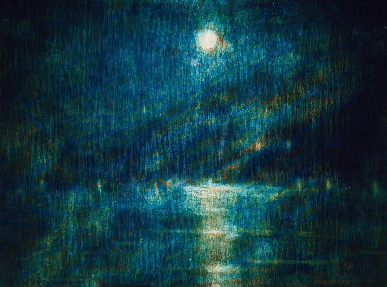 C.Rohlfs ، Blue Moon Night (Ascona) بواسطة كريستيان رولفس