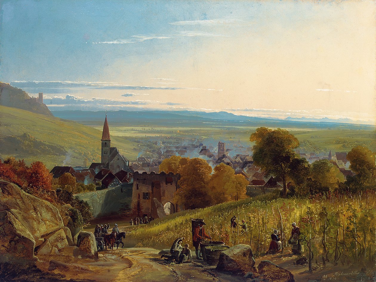 المسافرون ، 1836 بواسطة كريستيان إرنست برنهارد مورجينسترن