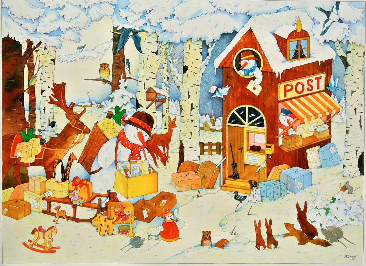 Postoffice-Christmas ، 2001 بواسطة كريستيان كيمبف