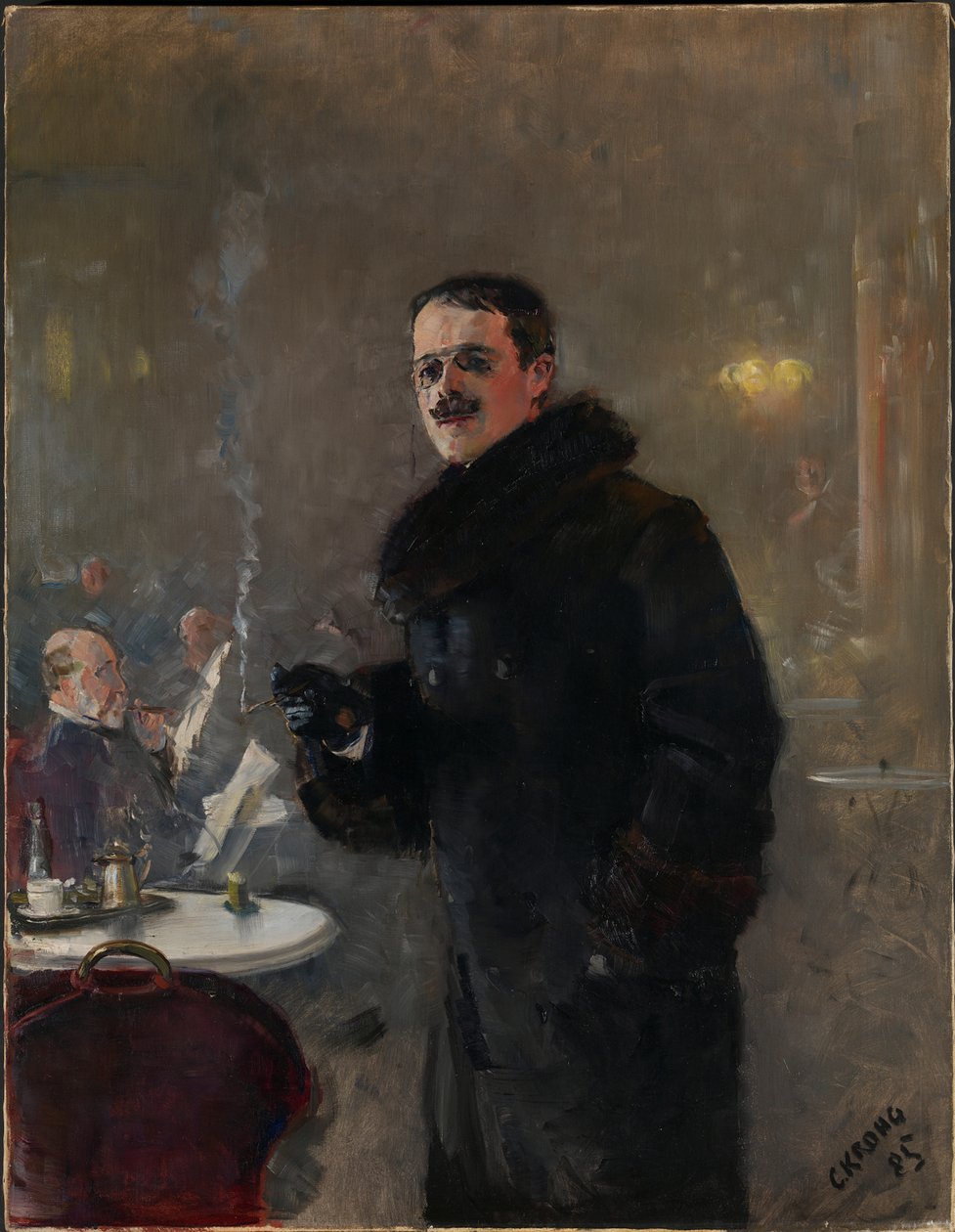 صورة لجيرهارد مونث 1849-1929 ، 1885. بواسطة كريستيان كروهيج