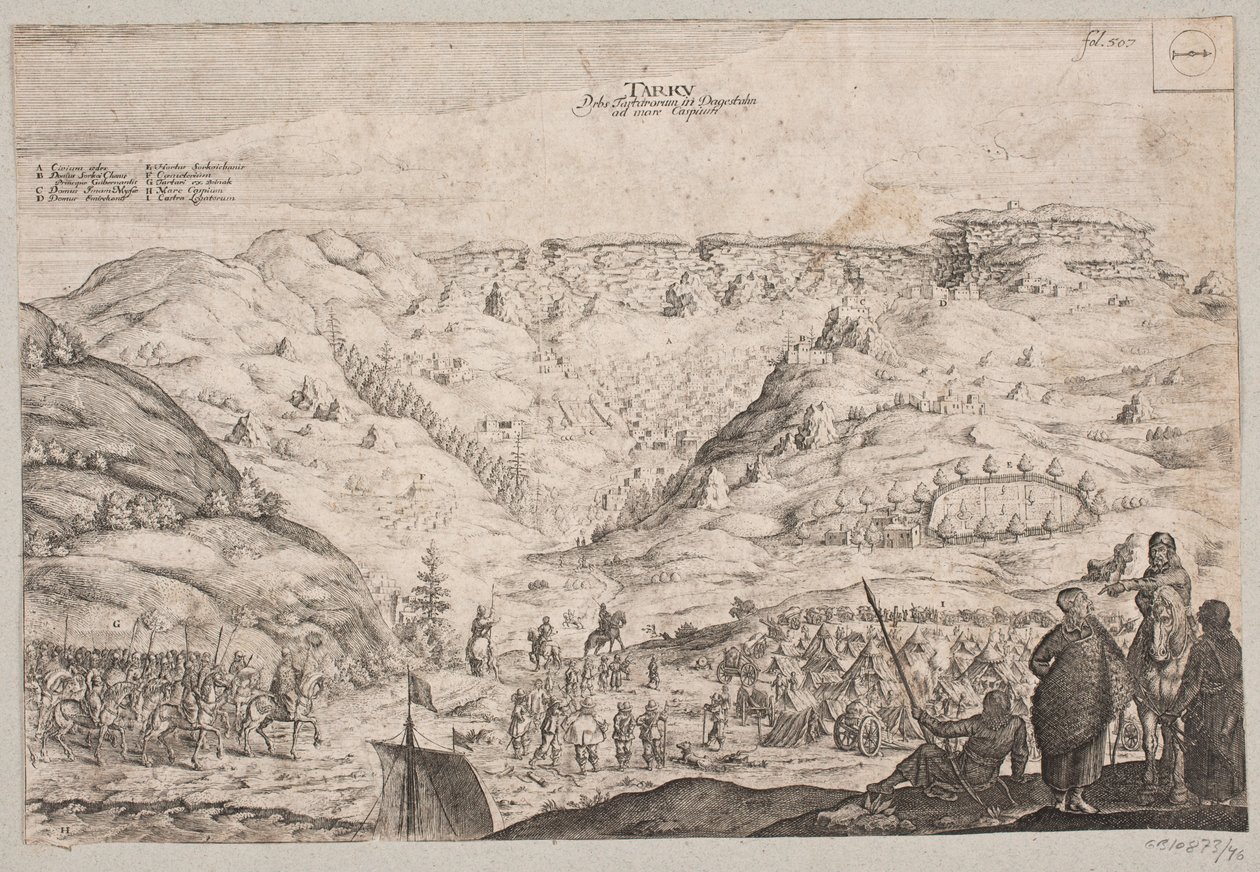 آدم أوليريوس ، "وصف مرغوب فيه غالبًا لـ Newen Orienthalische Reise [...]" ، شليسفيغ 1647 بواسطة كريستيان روثجيسر