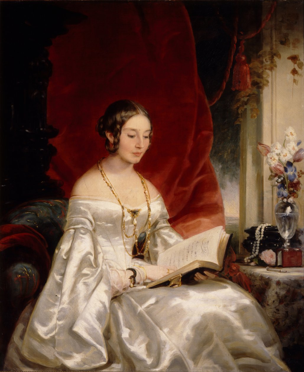 صورة للأميرة ماريا إيفانوفنا كوتشوبي ، ني بارياتينسكايا 1818-1843 ، 1840s بواسطة كريستينا روبرتسون
