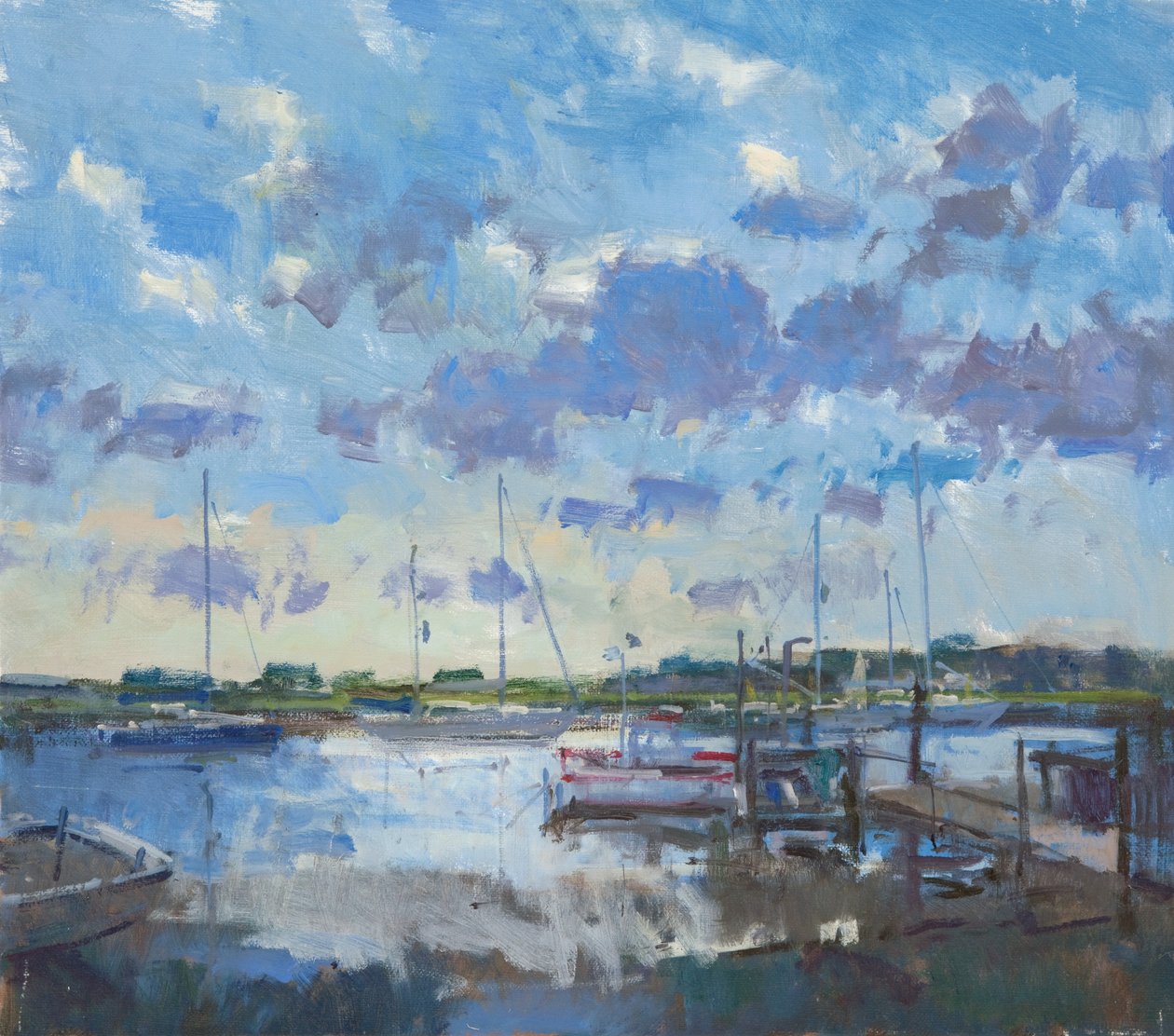 مساء Southwold ، 2012 بواسطة كريستوفر جلانفيل