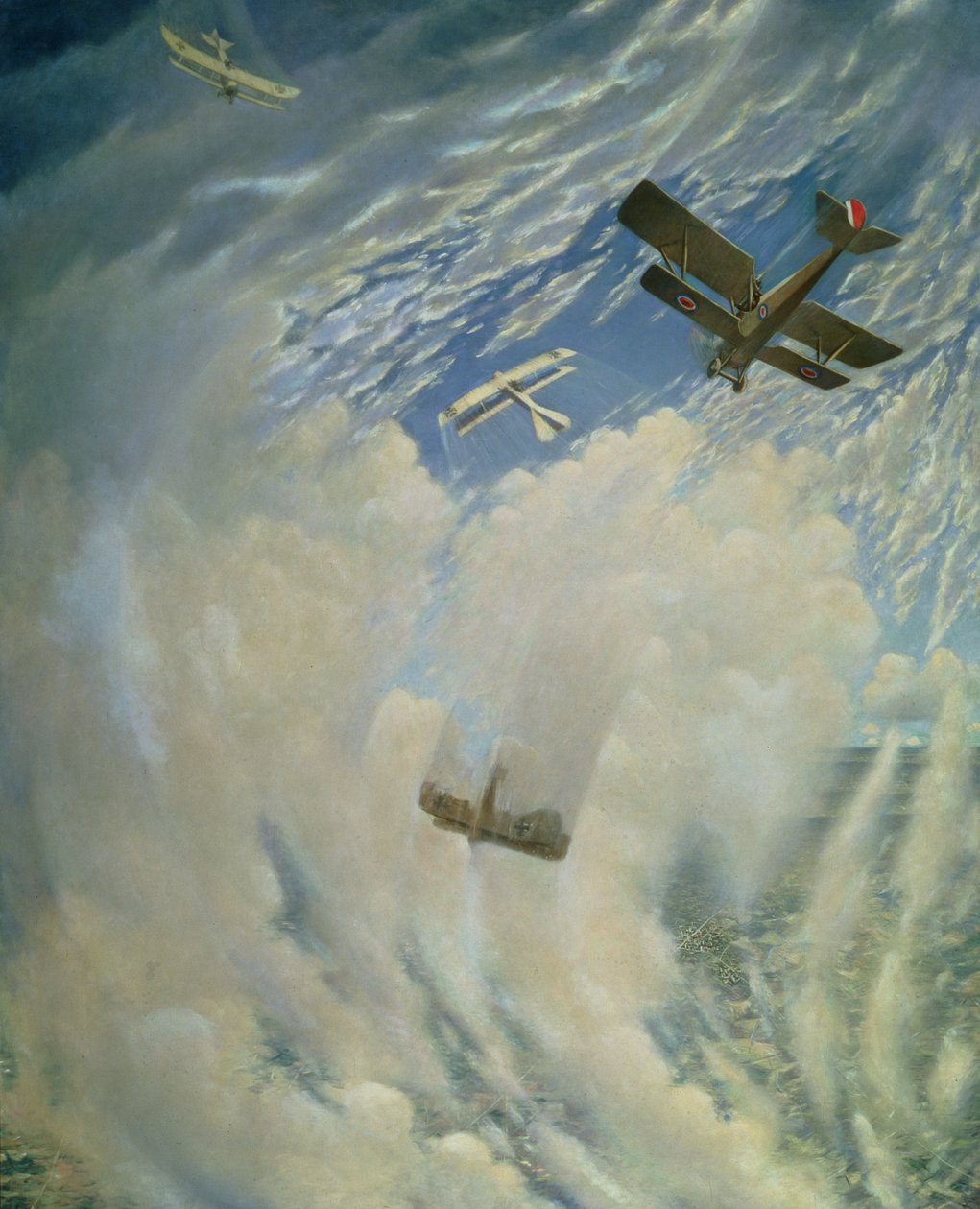 الحرب في الهواء ، 1918 بواسطة كريستوفر ريتشارد وين نيفنسون