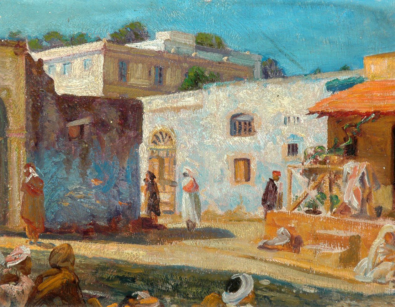 مشهد الشارع في طنجة 1914 بواسطة كريستوفر ويليامز
