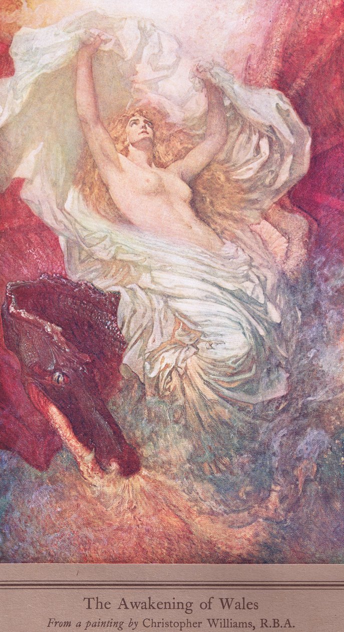 صحوة ويلز ، c.1915 بواسطة كريستوفر ويليامز