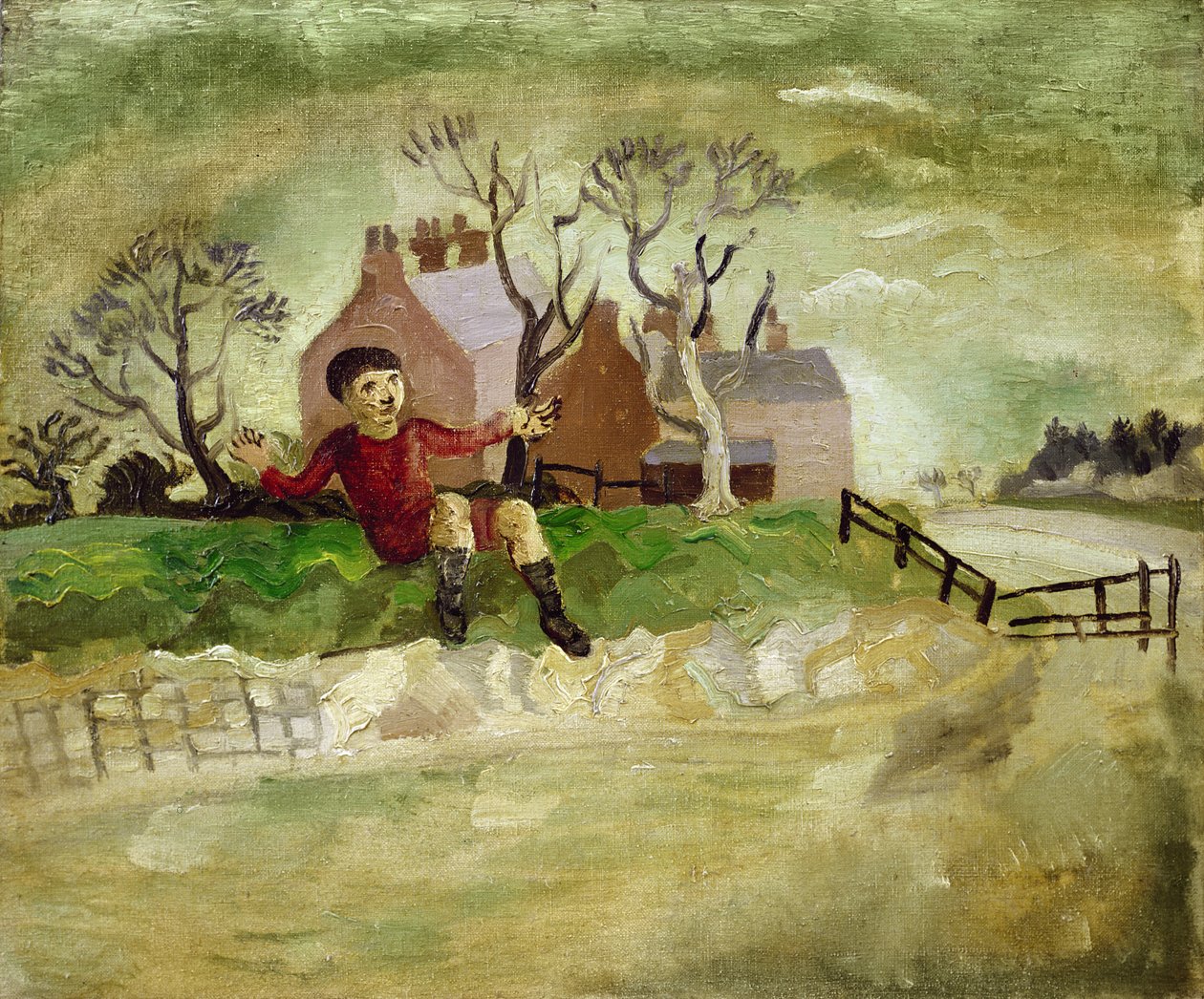 The Jumping Boy ، Arundel ، West Sussex ، 1929 بواسطة كريستوفر وود