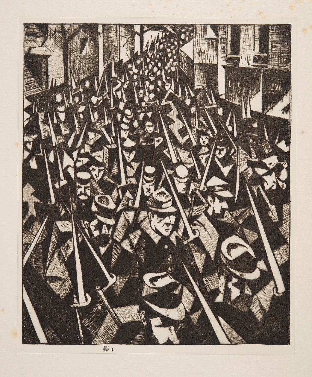 الفجر ، 1914 ، حانة. 1915. بواسطة كريستوفر ريتشارد وين نيفنسون