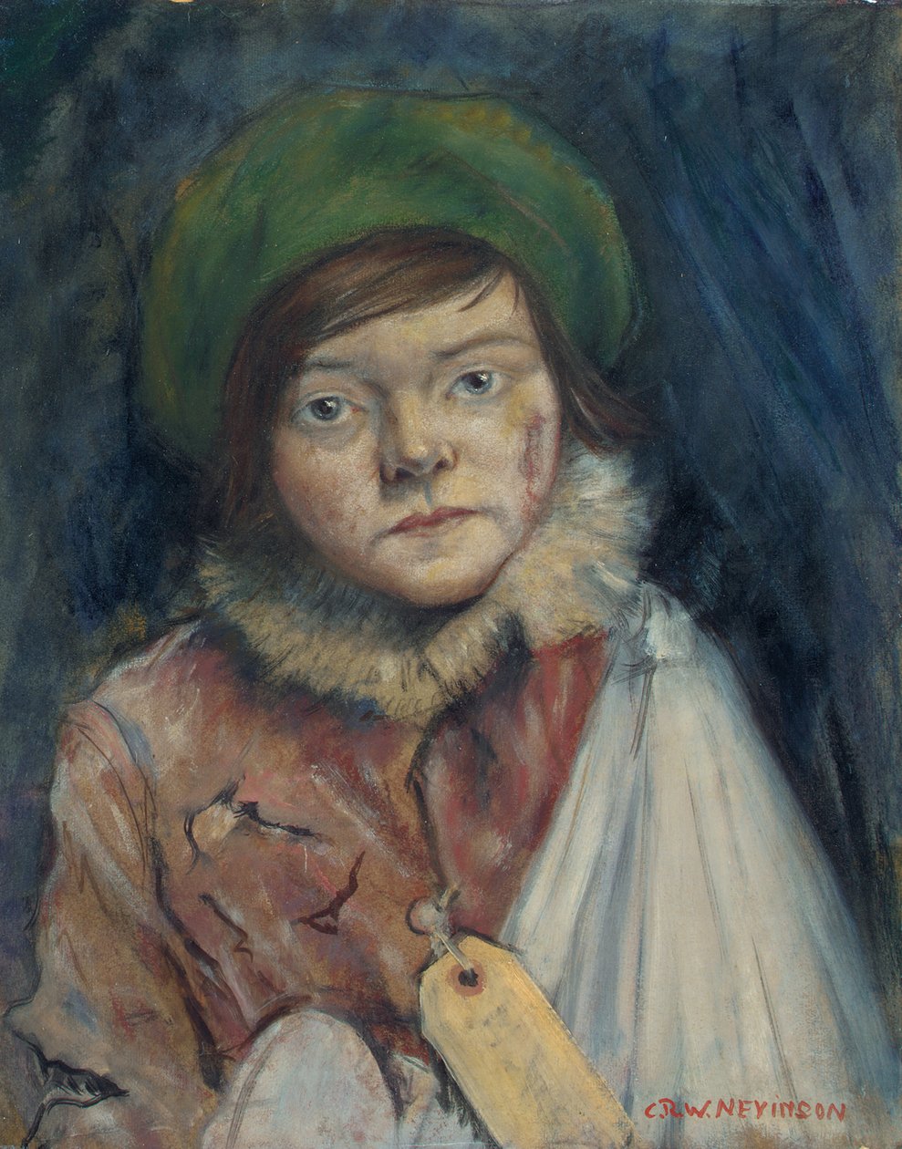 Camden Town Kid ، أو Cockney Stoic ، 1940 بواسطة كريستوفر ريتشارد وين نيفنسون