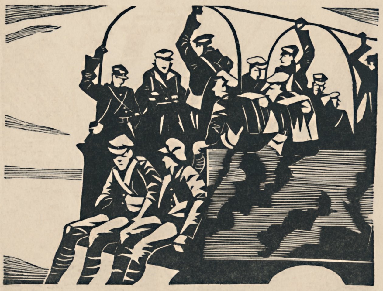 لوري جمباز ، 1919 بواسطة كريستوفر ريتشارد وين نيفنسون