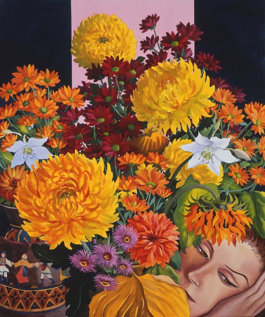 الرسم في أكتوبر 2005 (ألوان مائية على ورق) بواسطة كريستوفر ريلاند