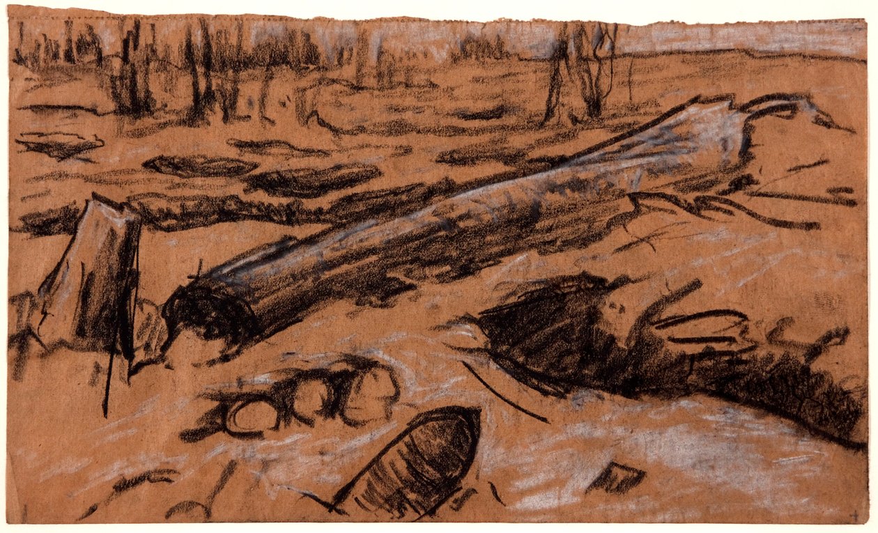 شجرة ساقطة ، 1914. بواسطة كريستوفر ويليامز