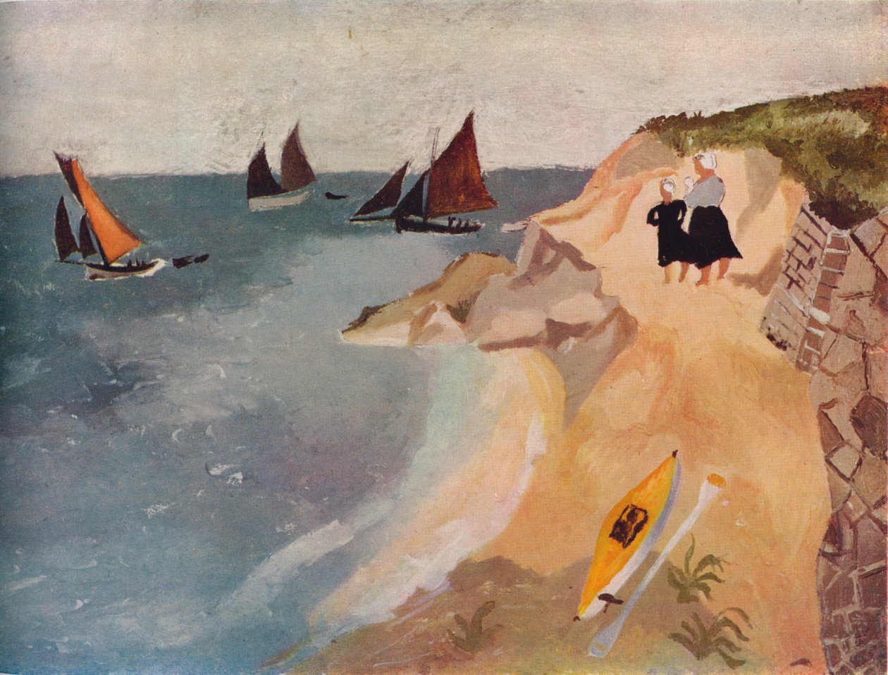 المناظر البحرية ، Treboul ، c1929 ، 1938 بواسطة كريستوفر وود
