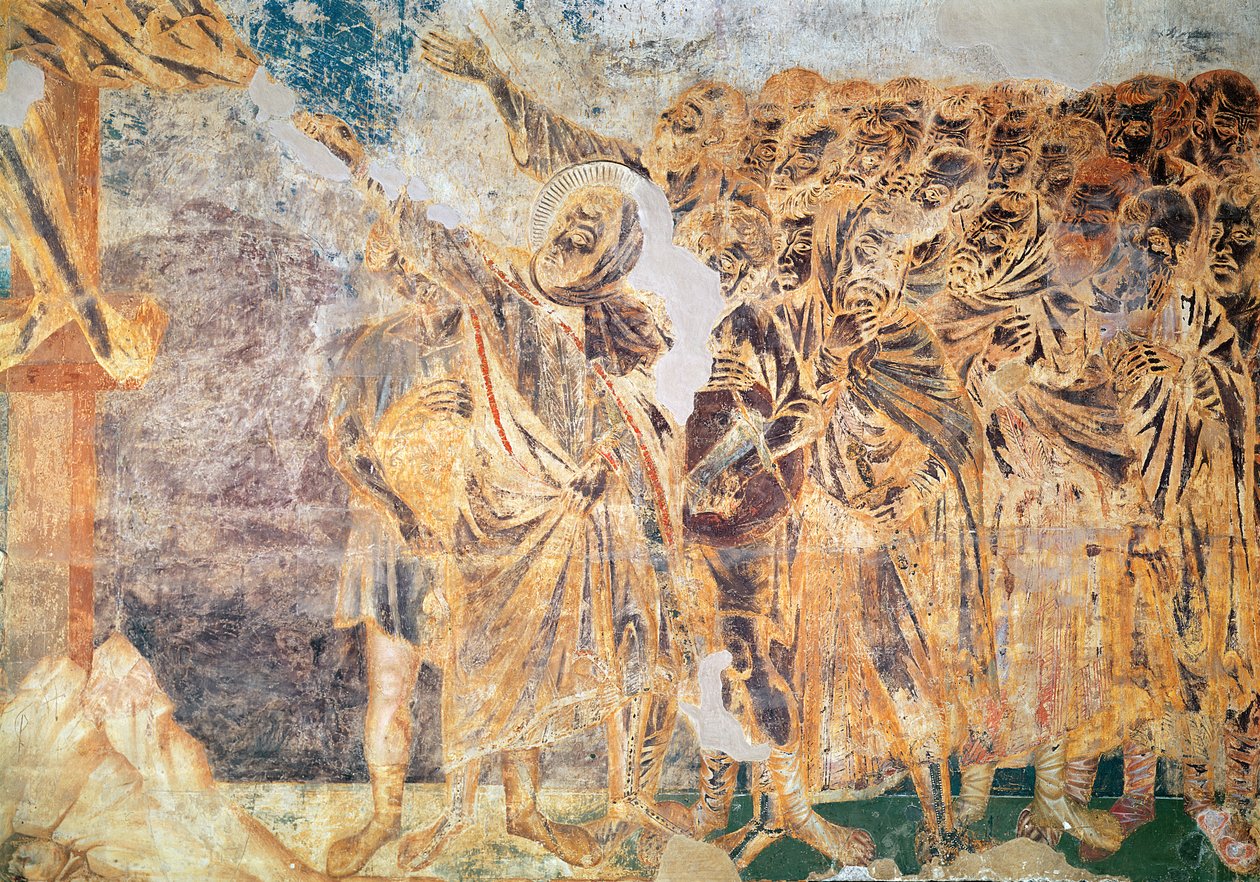 الصلب ، تفاصيل الجانب الأيمن ، ج 1270 (تفاصيل 439294) بواسطة جيوفاني سيمابو