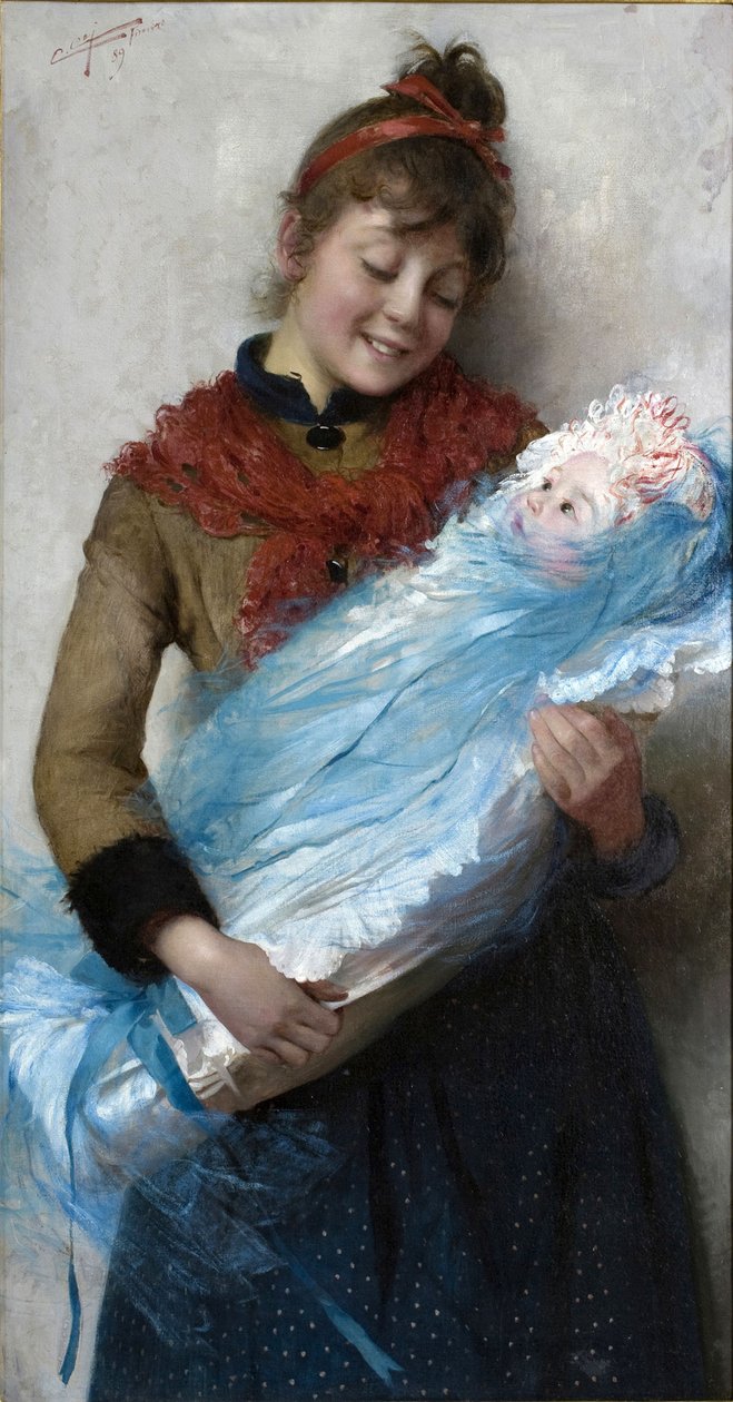 بريمو أمور الحب الأول ، 1889. بواسطة سيبريانو سي