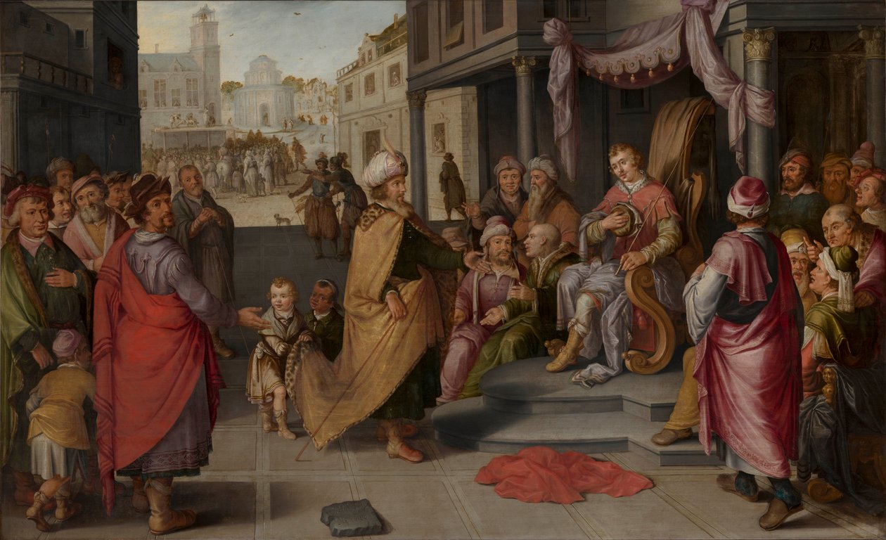 حكم قمبيز 1620. بواسطة Claes Jacobsz van der Heck