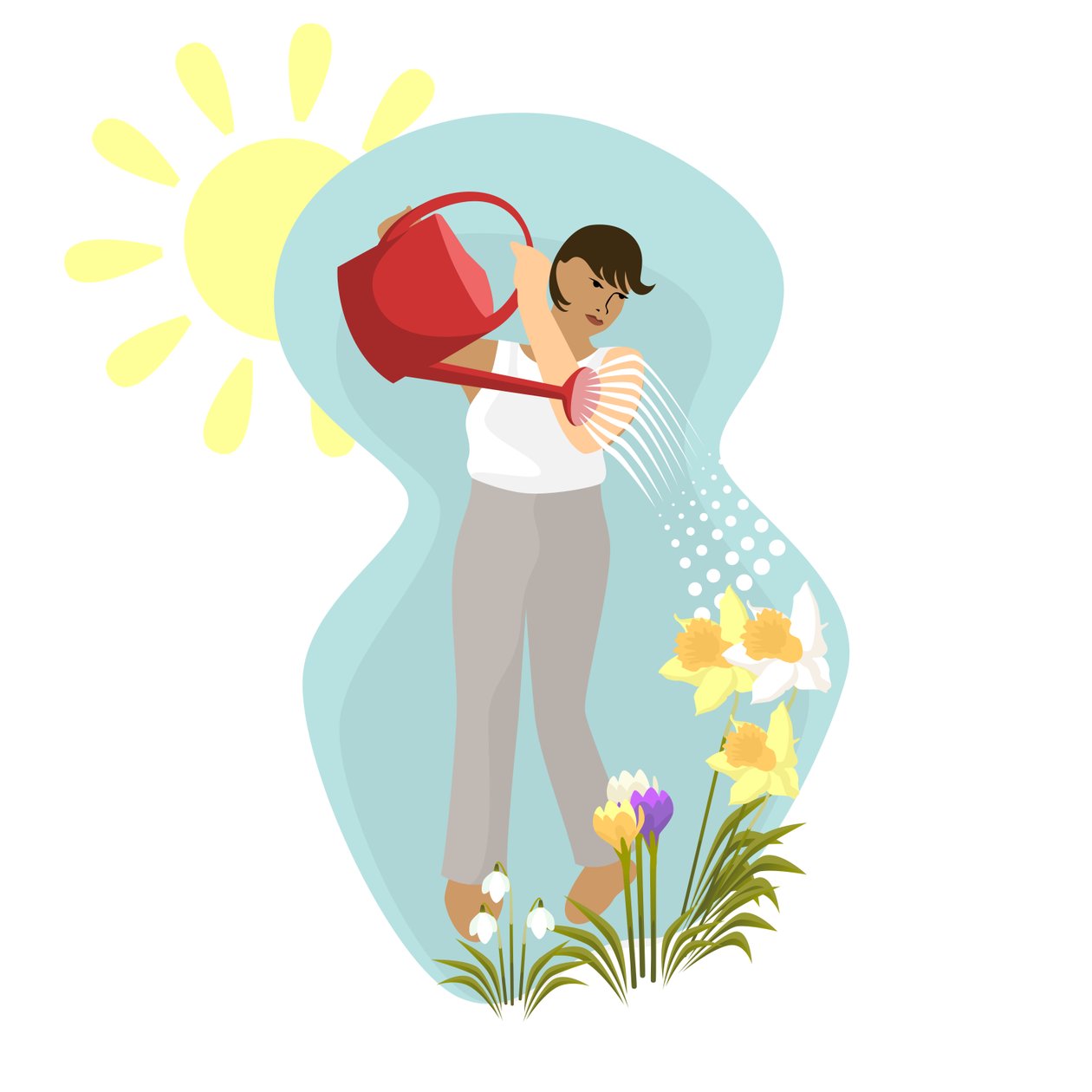 الحدائق بواسطة كلير هنتلي