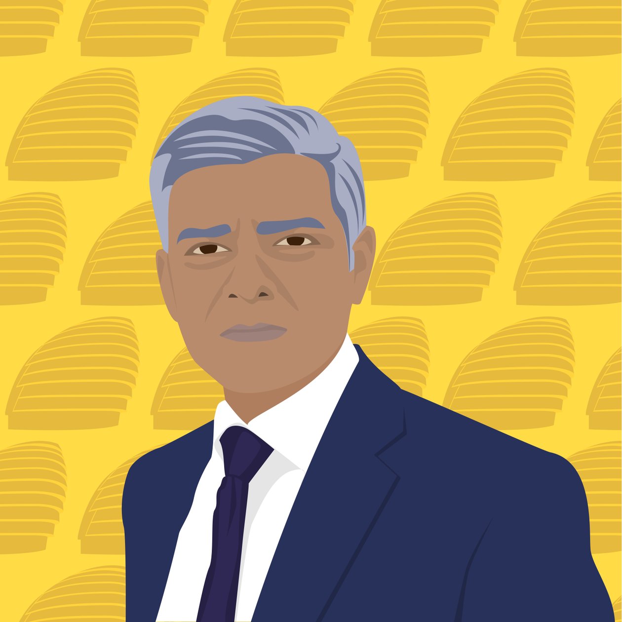 Sadiq Khan, Mayor of London بواسطة كلير هنتلي