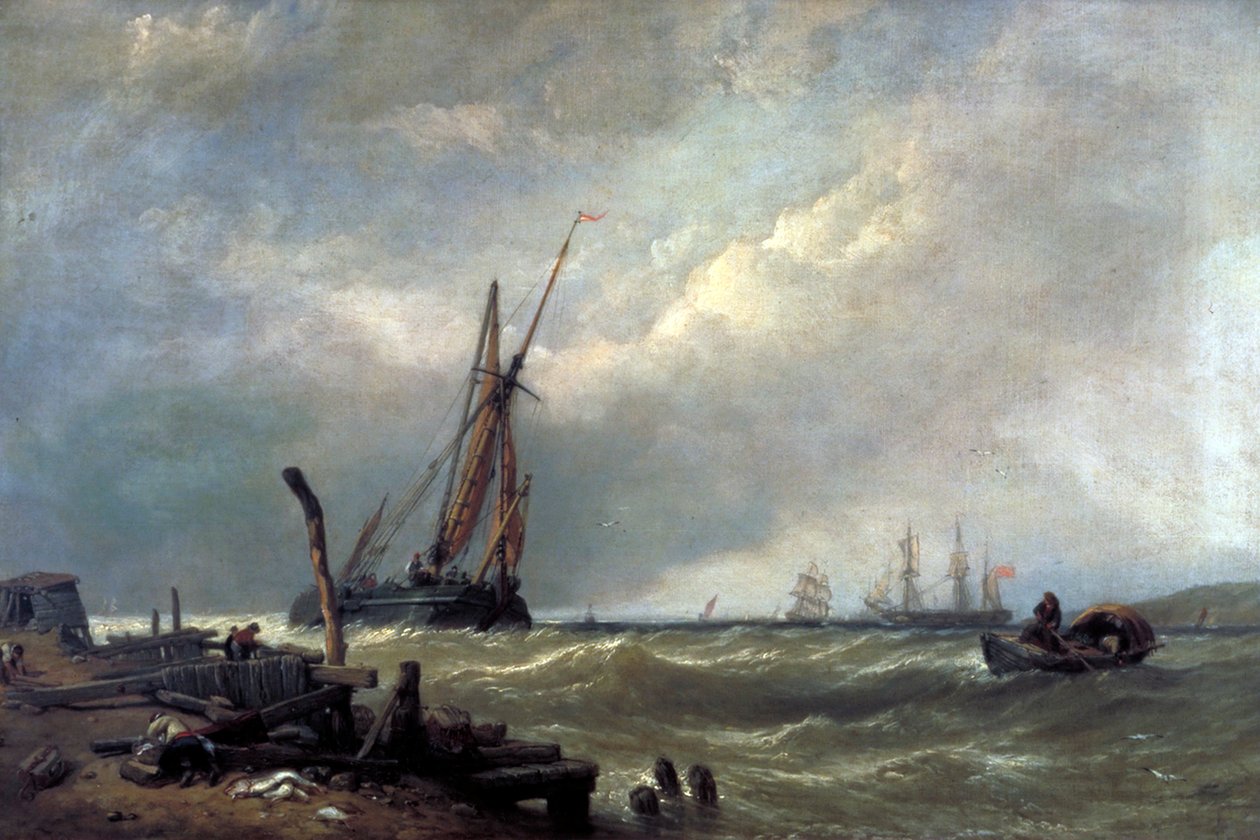 "على تيكسل" ، 1856 بواسطة كلاركسون ستانفيلد