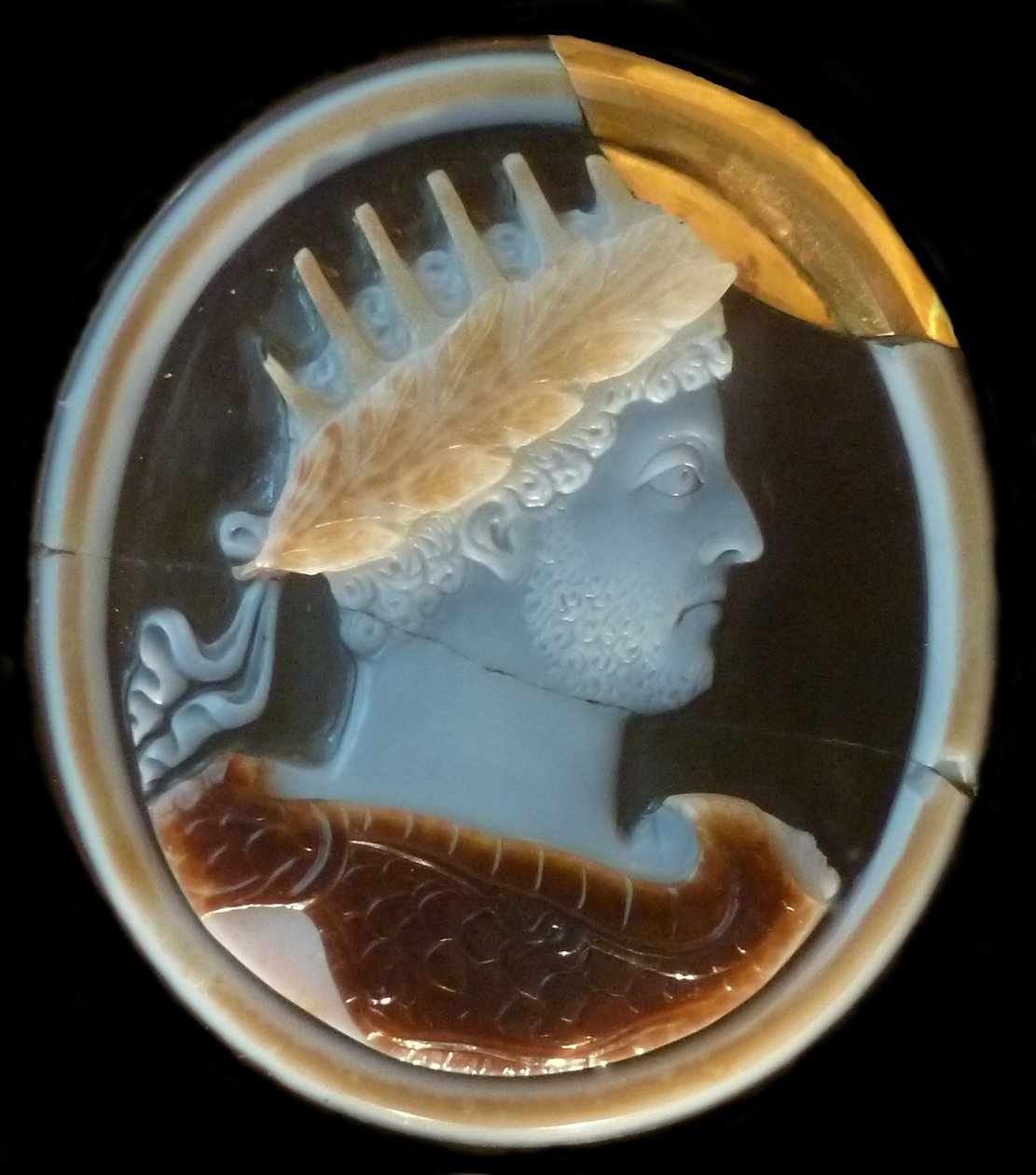 الإمبراطور Commodus Cameo بواسطة الآثار الكلاسيكية