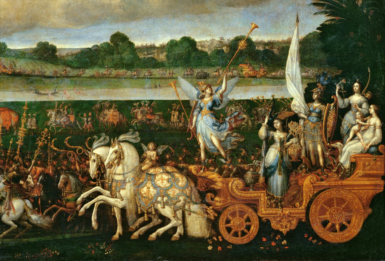 الأرض ، تفاصيل الجانب الأيمن ، c.1640-41 بواسطة كلود ديروت
