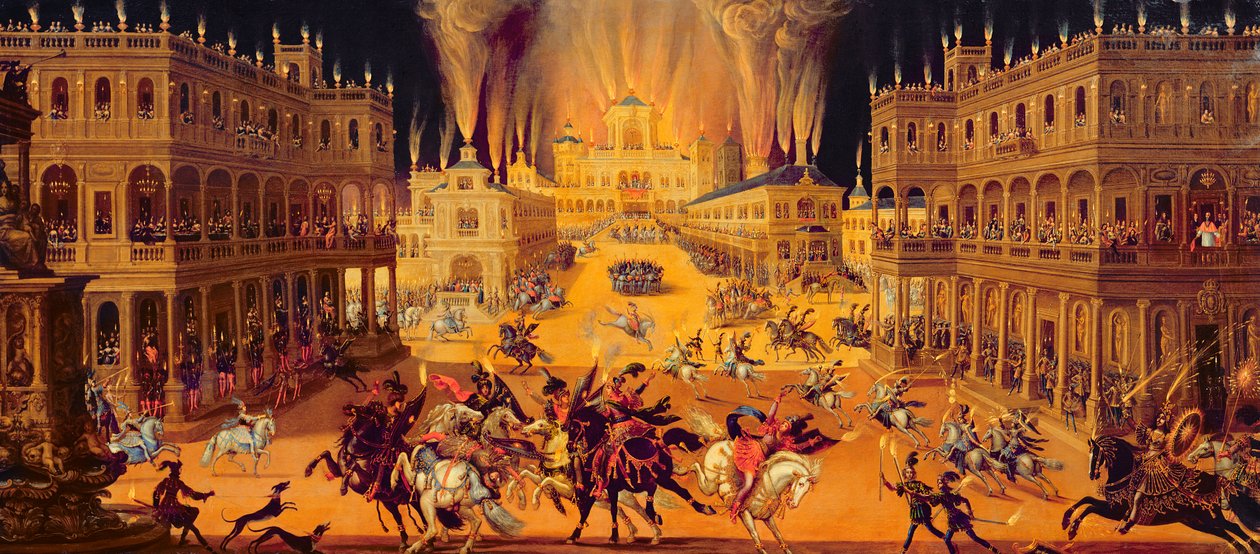 النار ، 1640-41 بواسطة كلود ديروت