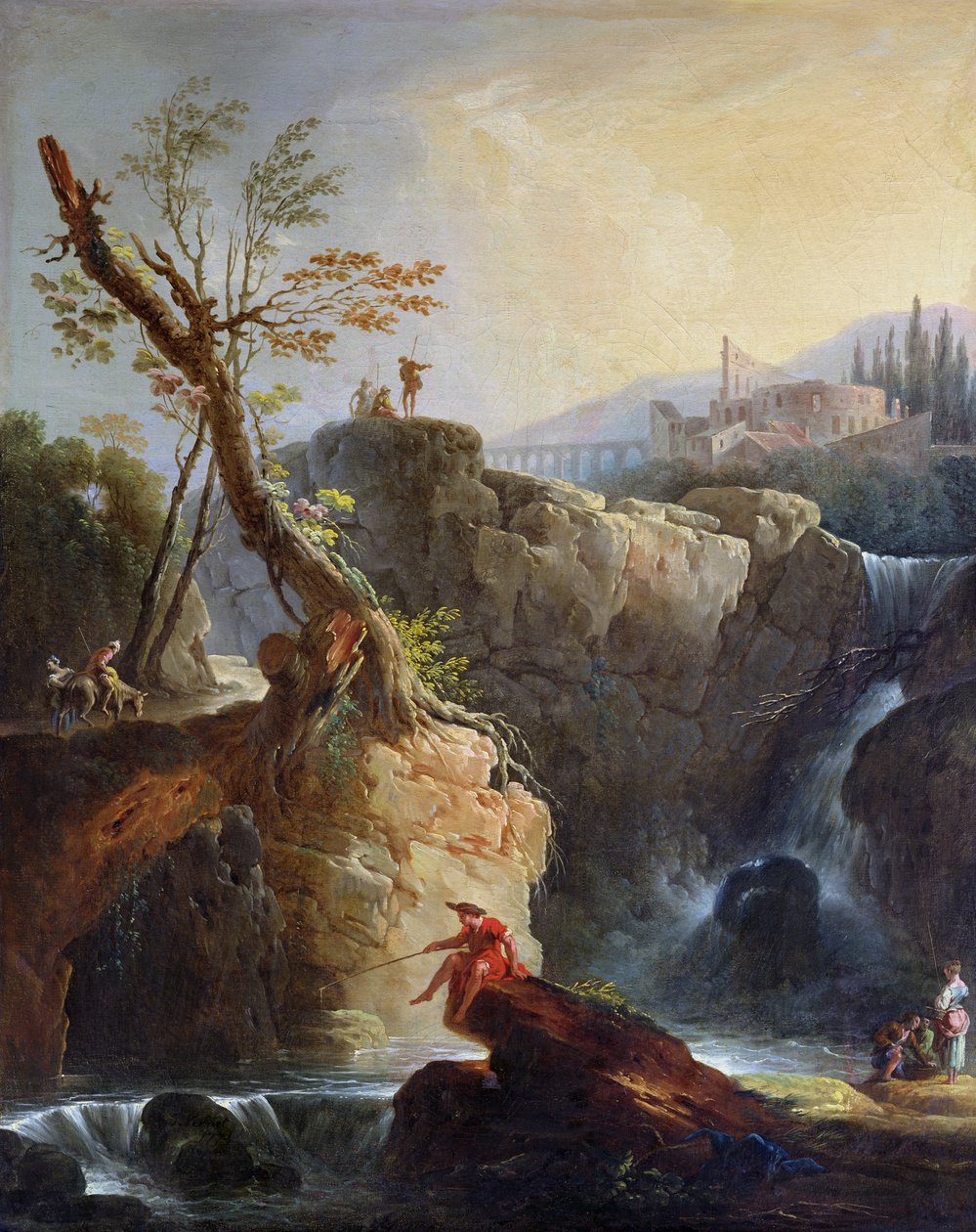 الشلال ، 1773 بواسطة كلود جوزيف فيرنيه