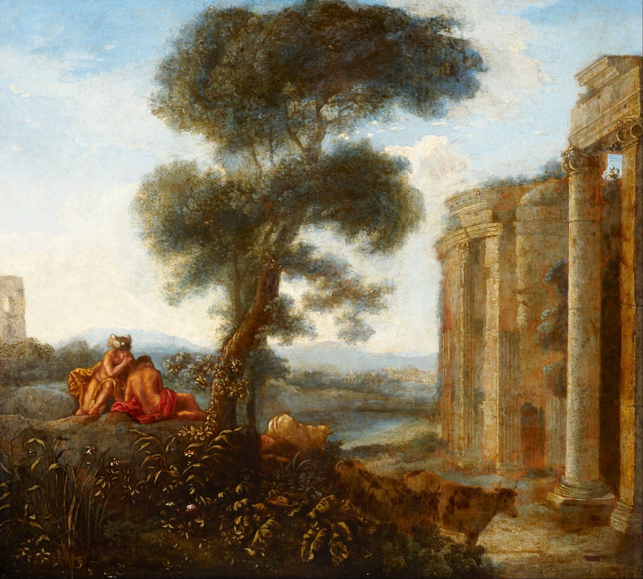 عطارد وأرغوس بواسطة كلود لورين