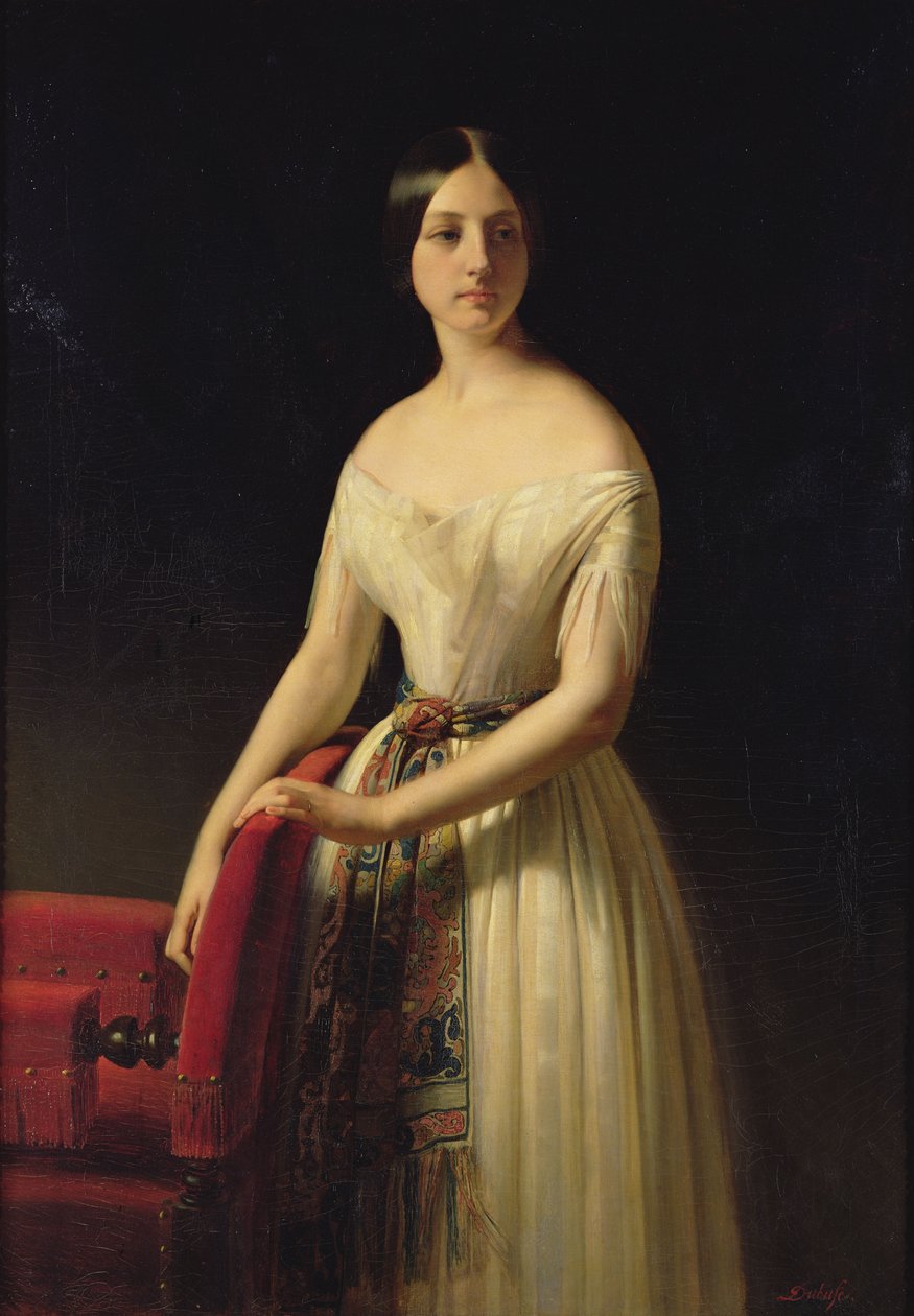 أوجيني سان أمان ، 1841 بواسطة كلود ماري دوبوف
