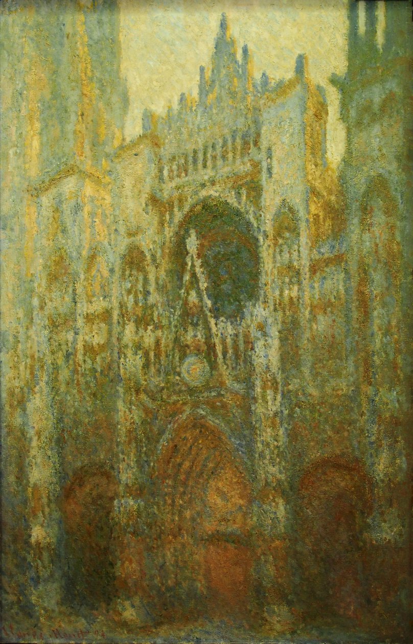 كاتدرائية روان ، فرنسا: Cattedrale di RouenDeutsch: كاتدرائية روان بواسطة كلود مونيه
