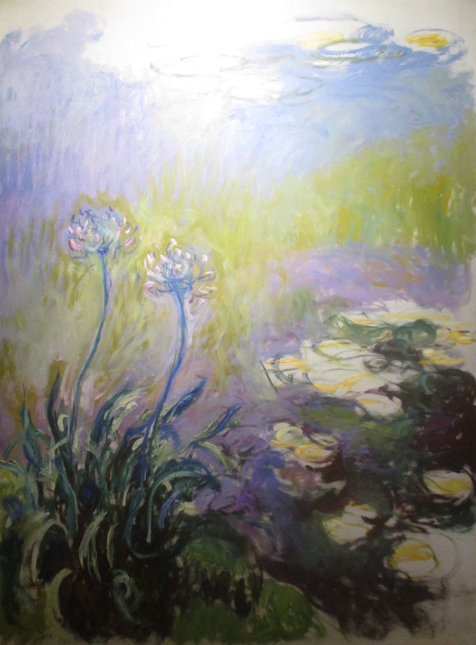 Agapanthes بواسطة كلود مونيه