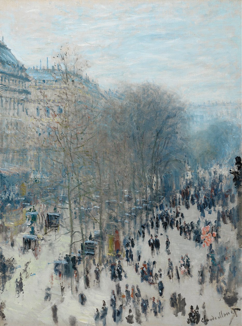 Boulevard des Capucines ، 1873-4 بواسطة كلود مونيه