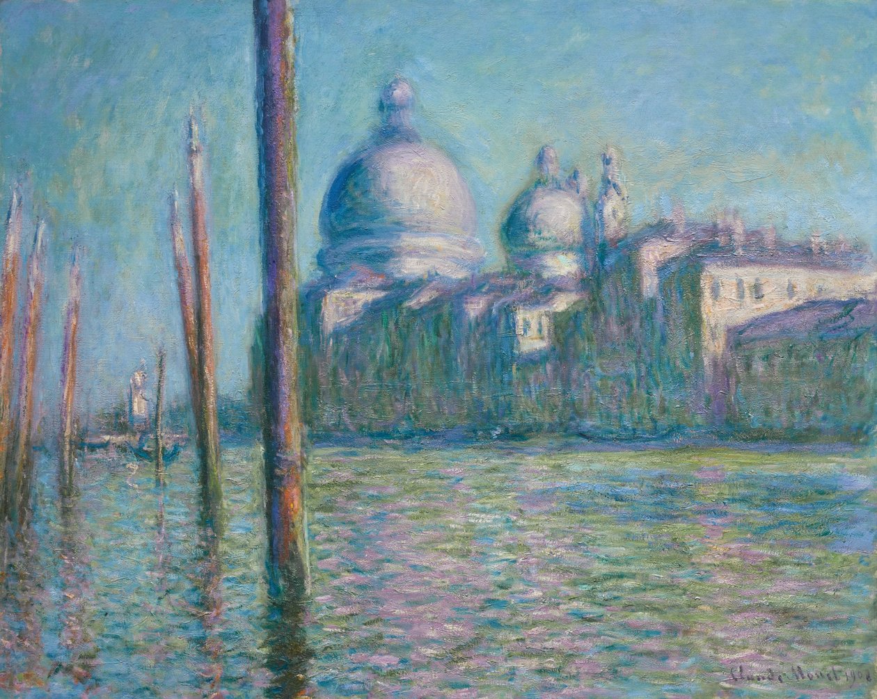 القناة الكبرى (W1739) بواسطة كلود مونيه